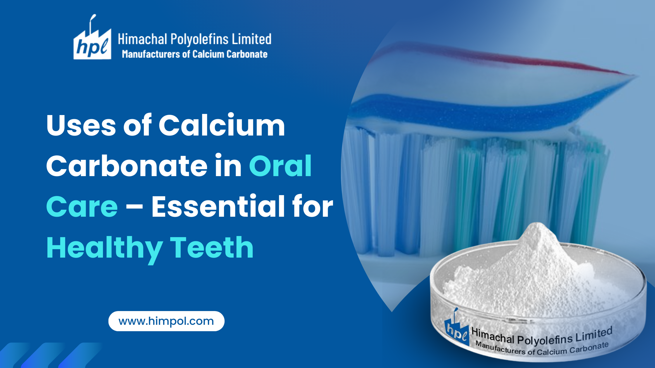 Uses of Calcium Carbonate in Oral Care – Essential for Healthy Teeth