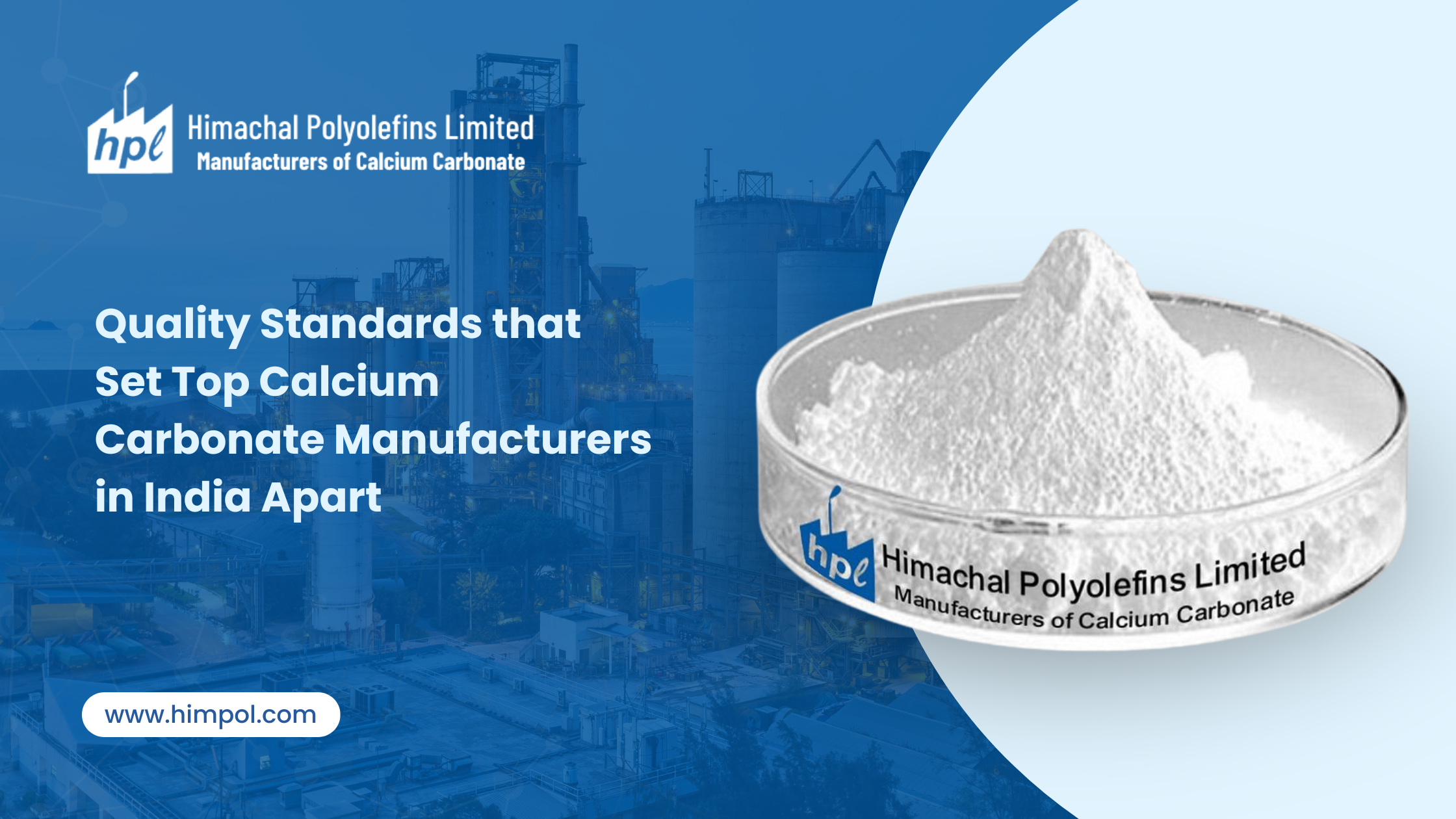 Quality Standards that Set Top Calcium Carbonate Manufacturers in India Apart