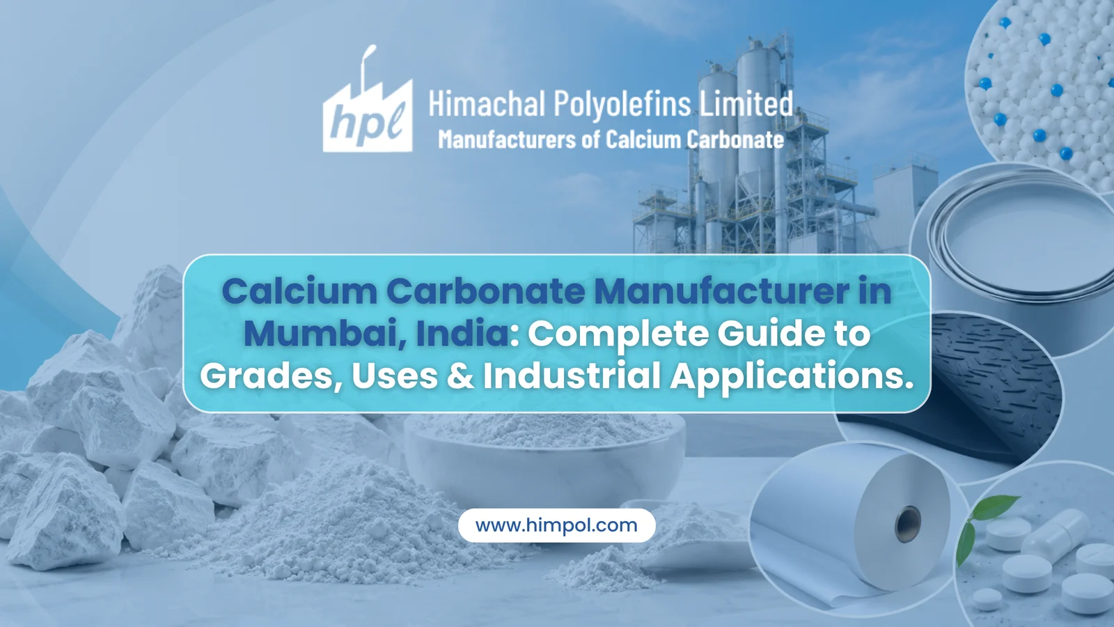calcium carbonate manufacturer in Mumbai, India