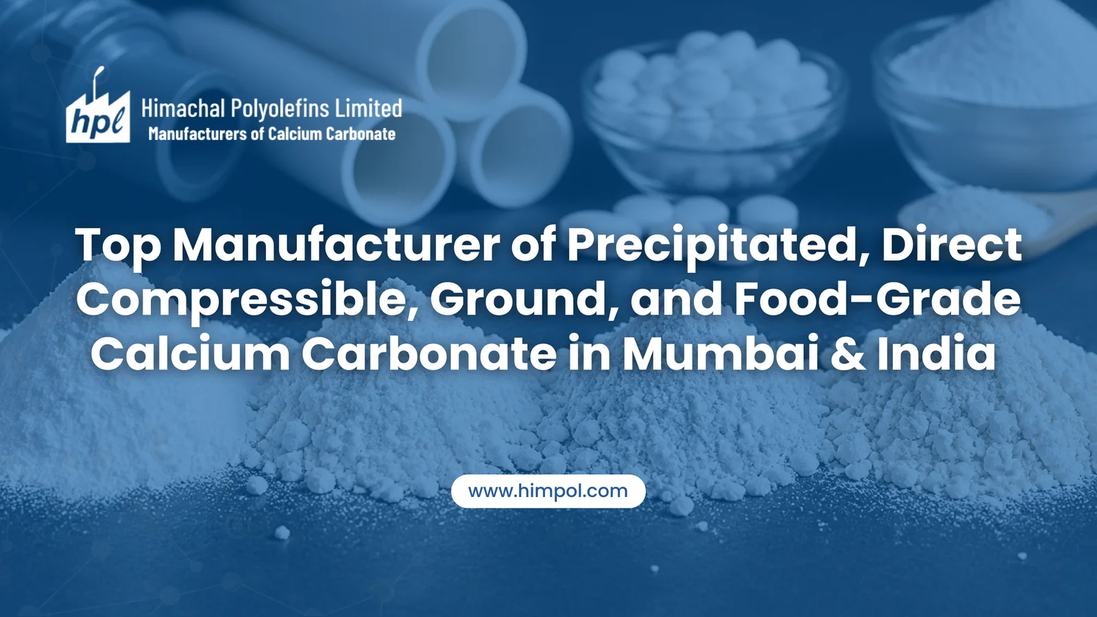 calcium carbonate manufacturers in Mumbai and India | Himpol Polyolefins Limited