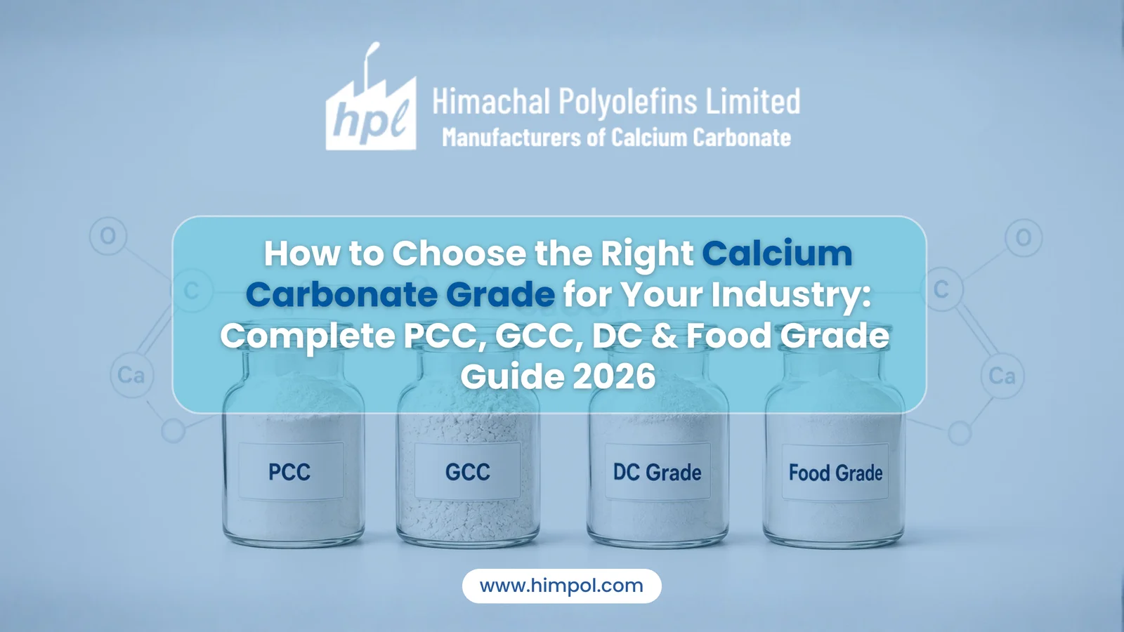 himachal polyolefins limited | manufacturer of calcium carbonate in mumbai | india