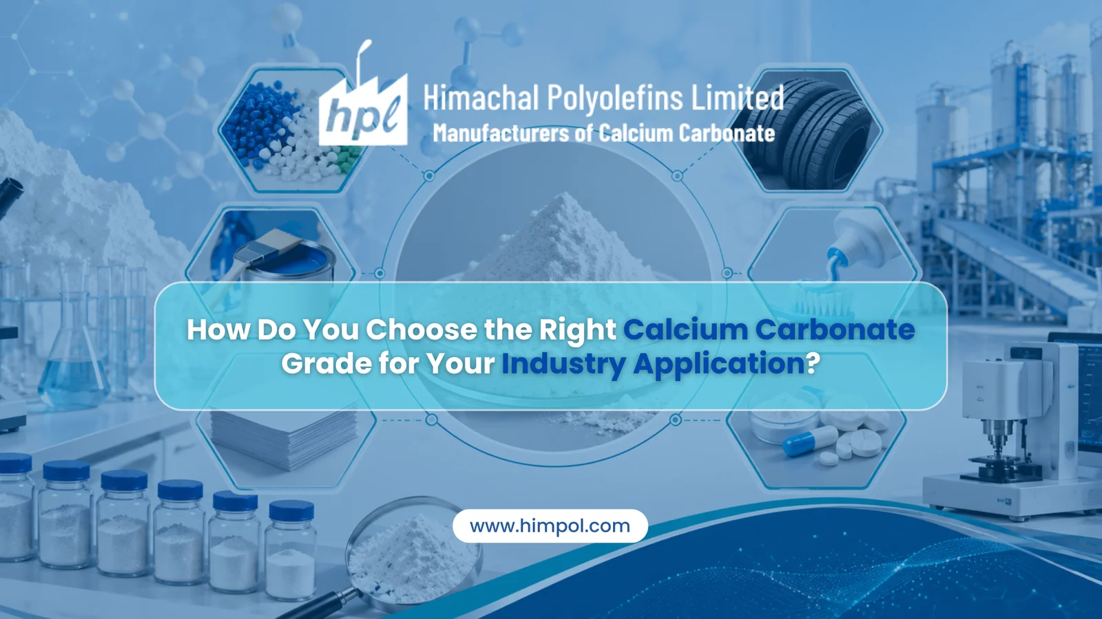 Calcium Carbonate Manufacturer in Mumbai | India - himachal polyolefins limited
