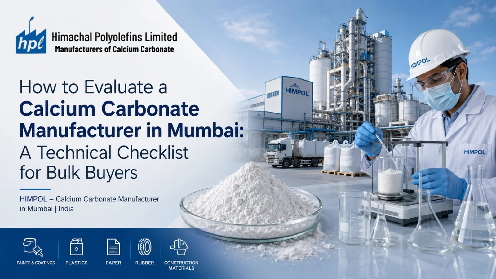 himachal polyolefins limited | manufacturer of calcium carbonate in mumbai | india