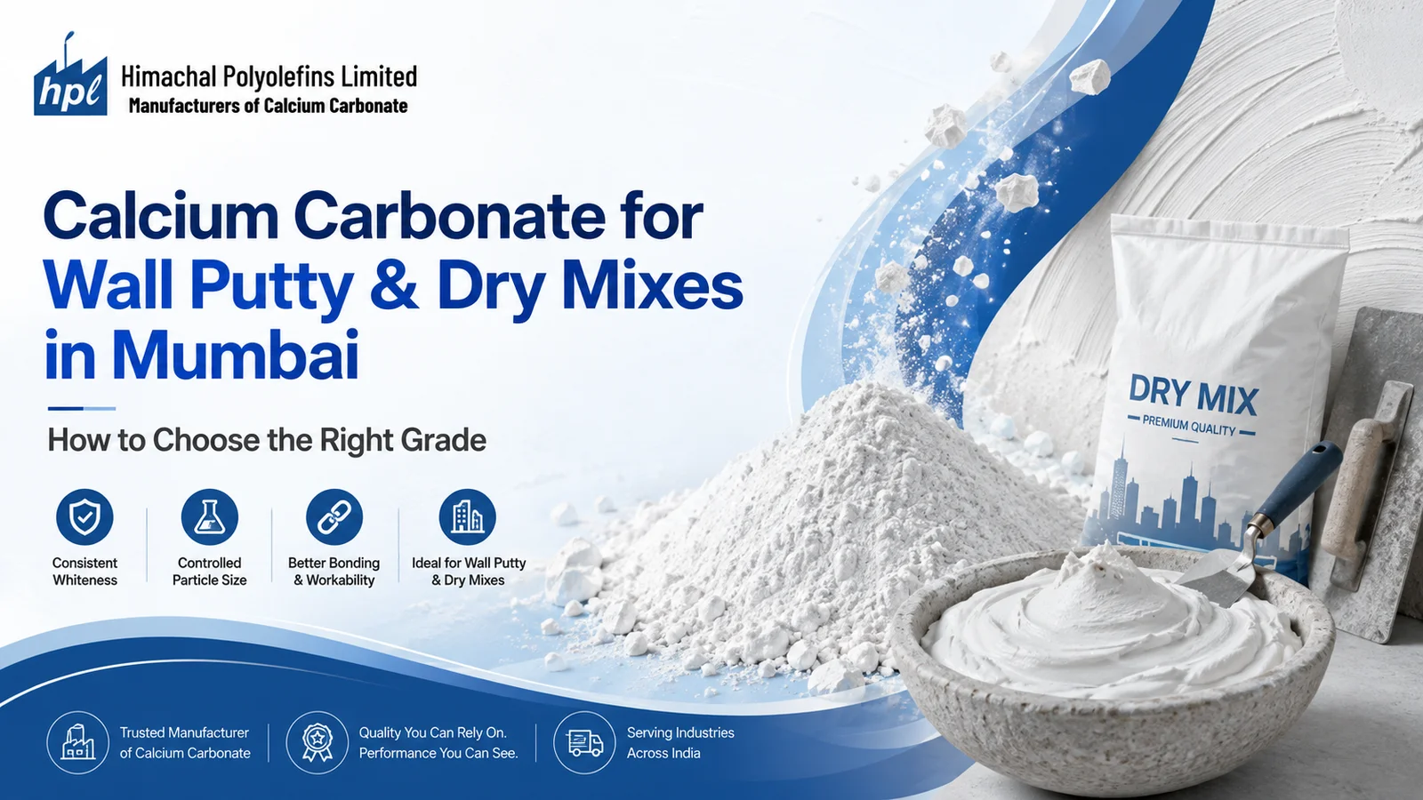 Manufacturer of calcium carbonate in mumbai