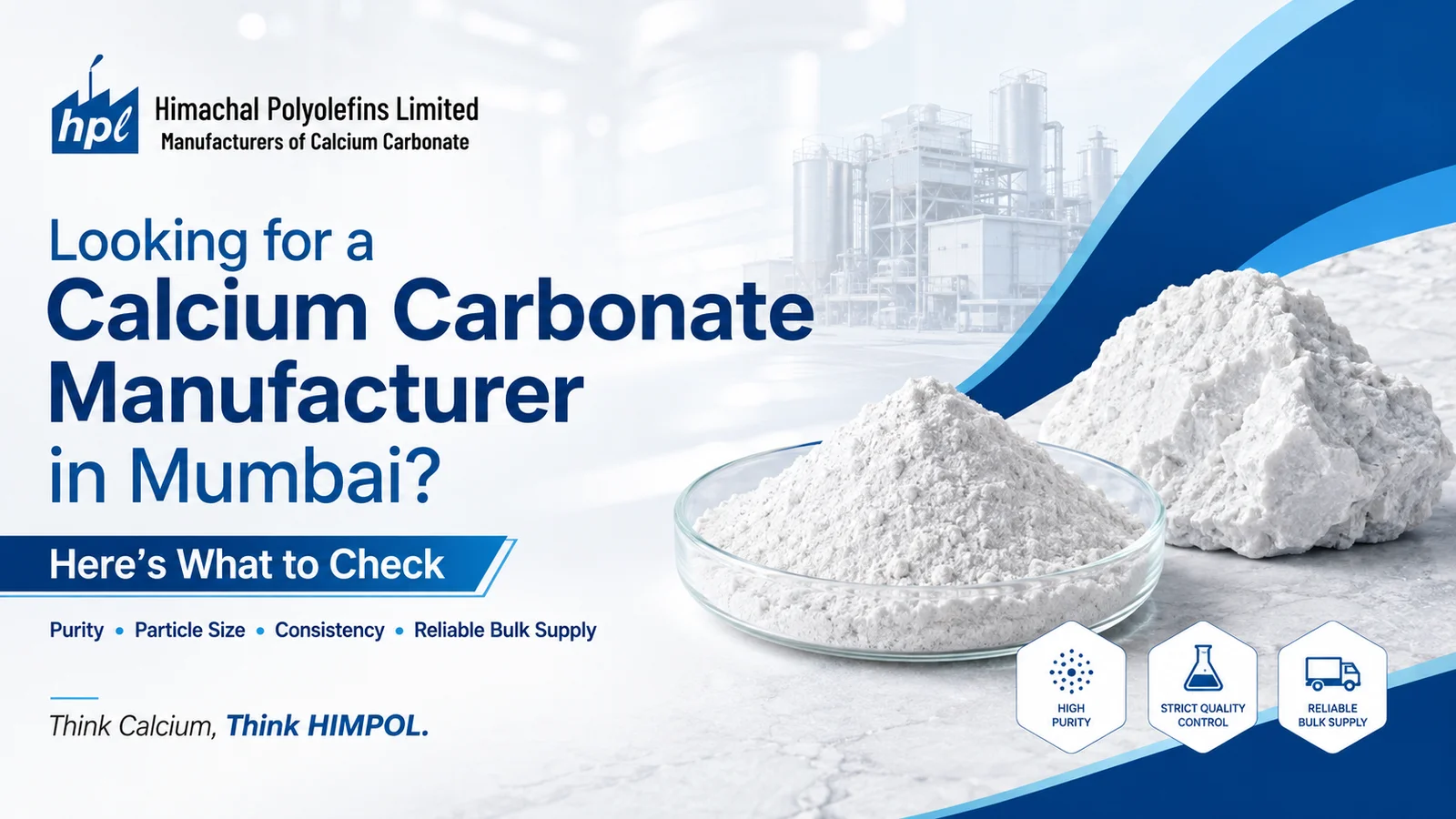 calcium carbonate manufacturers in Mumbai | Himpol