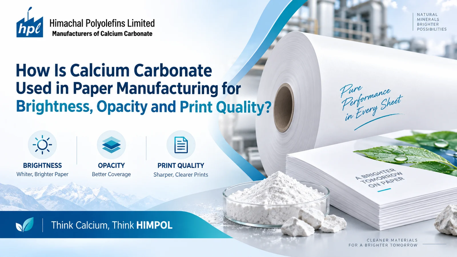 Calcium Carbonate Manufacturer in mumbai.| HIMPOL